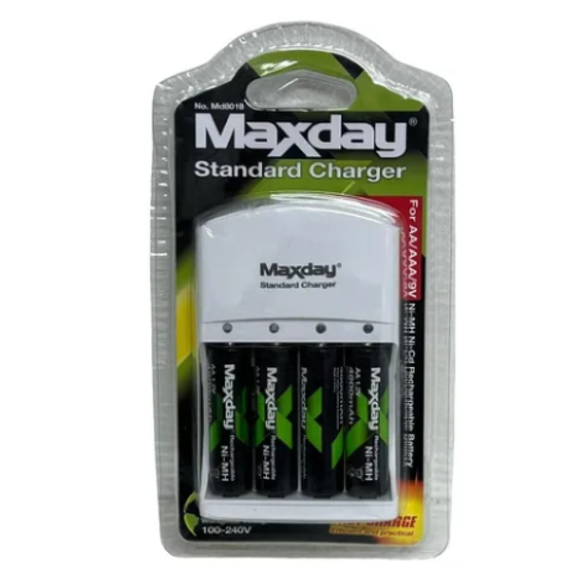 Miniatura 2 de Cargador de Pilas Baterias + 4 Pilas AA